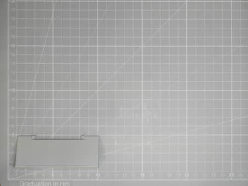 FX5U-32/64/80Mx /ES/ESS COVER I/F – Nắp che khối đấu dây Mitsubishi - Hình 1