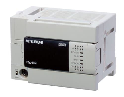 FX3U-16MR/ES – Bộ điều khiển lập trình (PLC) FX3U 100-240VAC 8in/8out rơle Mitsubishi - Hình 1