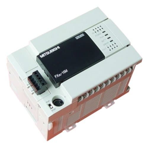 FX3U-16MT/DS – Bộ điều khiển lập trình (PLC) FX3U 24VDC 8in/8out trans sink Mitsubishi - Hình 1