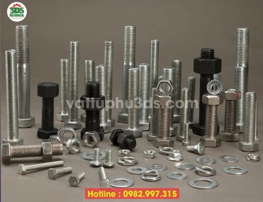 Bộ ốc vít gắn cho MCCB 3VA1 với 2 ốc và đai ốc