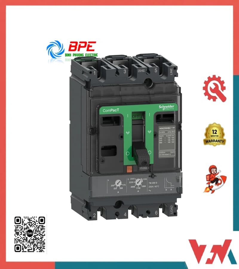 Autotrip Plunger cho MCCB 3VA1, thiết bị ngắt mạch tự động