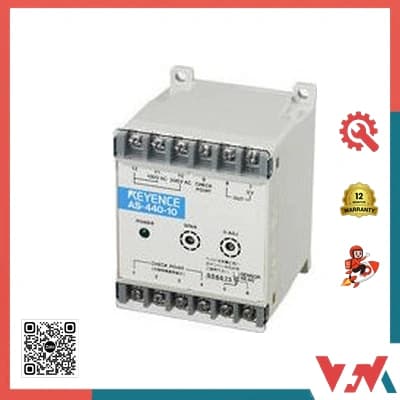 AS-440-10U (AS-440-10) – Bộ khuếch đại 0-10mm, ø22 Keyence - Hình 1