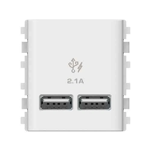 Công tắc và ổ cắm Schneider 3032USB_WE