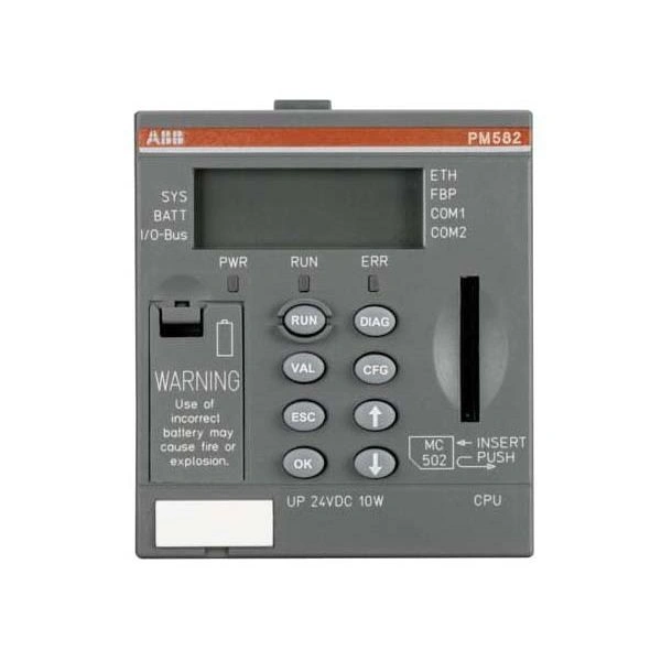 1SAP140200R0200 – Bộ lập trình PLC ABB PM582 512KB