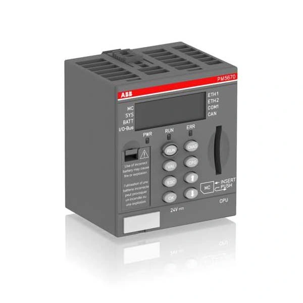 1SAP151000R0278 – Bộ lập trình PLC ABB PM5670-2ETH 160MB
