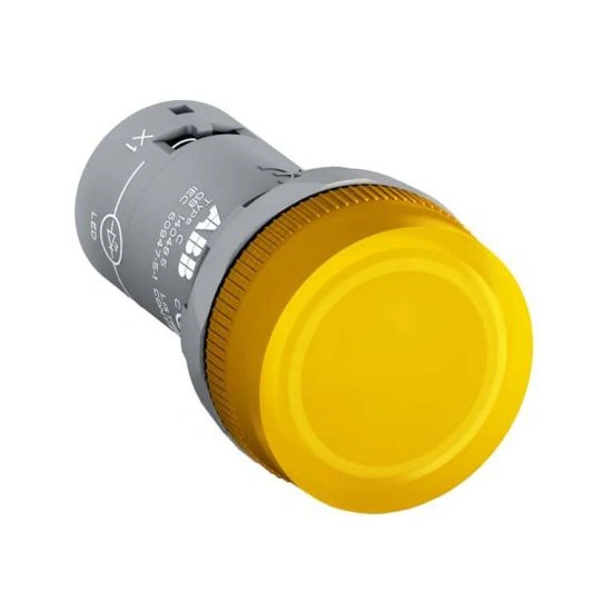 1SFA619402R1003 – Đèn báo ABB CL-100Y, 22mm, 240V