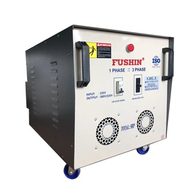 Biến áp Fushin Chứng từ: Hóa đơn VAT Dịch vụ kèm theo: B1R3-5HP380