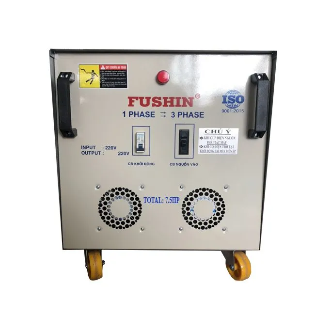 Biến áp Fushin Chứng từ: Hóa đơn VAT Dịch vụ kèm theo: B1R3-7.5HP220