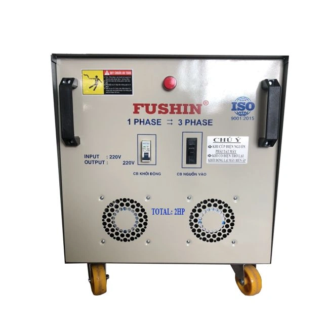 Biến áp Fushin Chứng từ: Hóa đơn VAT Dịch vụ kèm theo: B1R3-2HP220