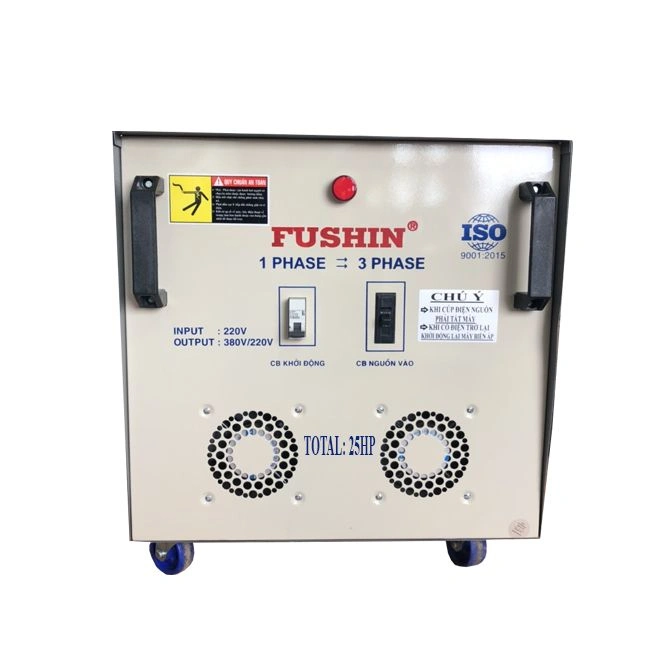Biến áp Fushin Chứng từ: Hóa đơn VAT Dịch vụ kèm theo: B1R3-25HP380