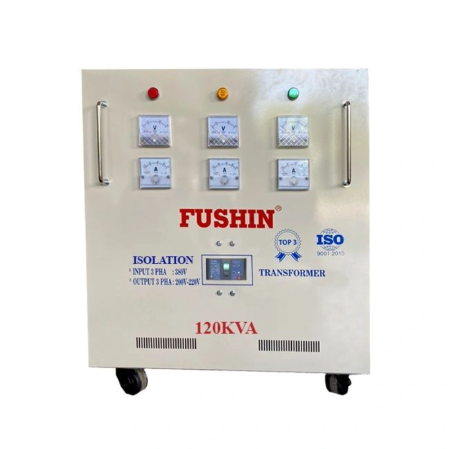 Biến áp Fushin Chứng từ: Hóa đơn VAT Dịch vụ kèm theo: S.IICC3P-120K