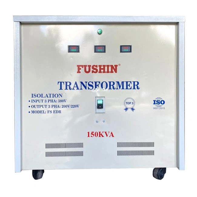 Biến áp Fushin Chứng từ: Hóa đơn VAT Dịch vụ kèm theo: S.IICL3P-150K