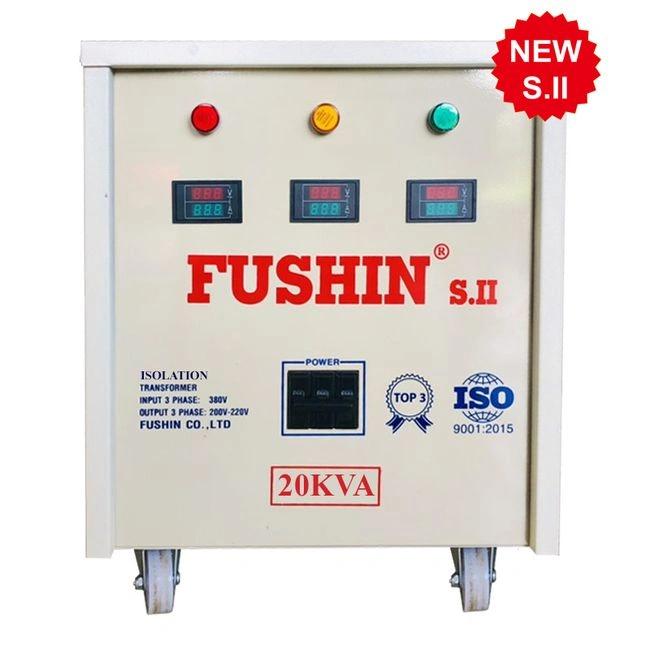 Biến áp Fushin Chứng từ: Hóa đơn VAT Dịch vụ kèm theo: S.IICL3P-20K