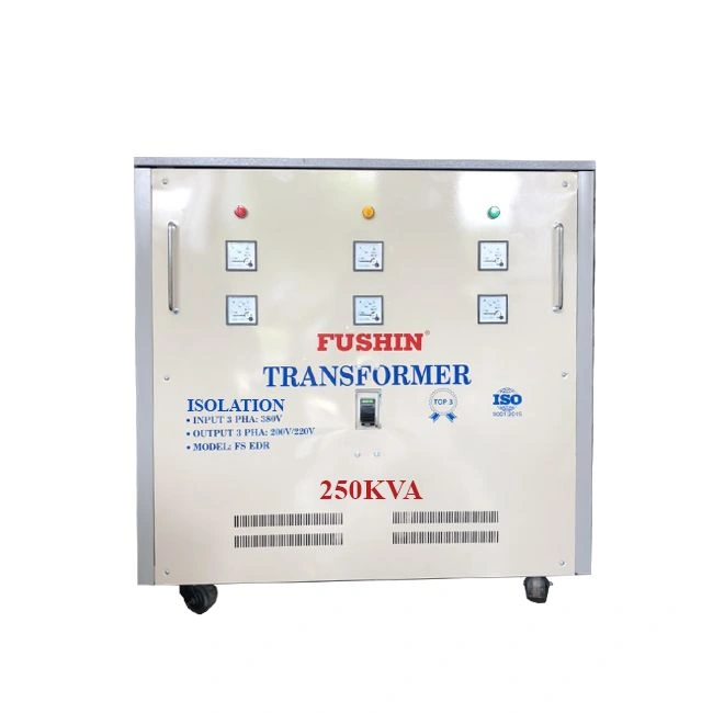 Biến áp Fushin Chứng từ: Hóa đơn VAT Dịch vụ kèm theo: S.IICC3P-250K
