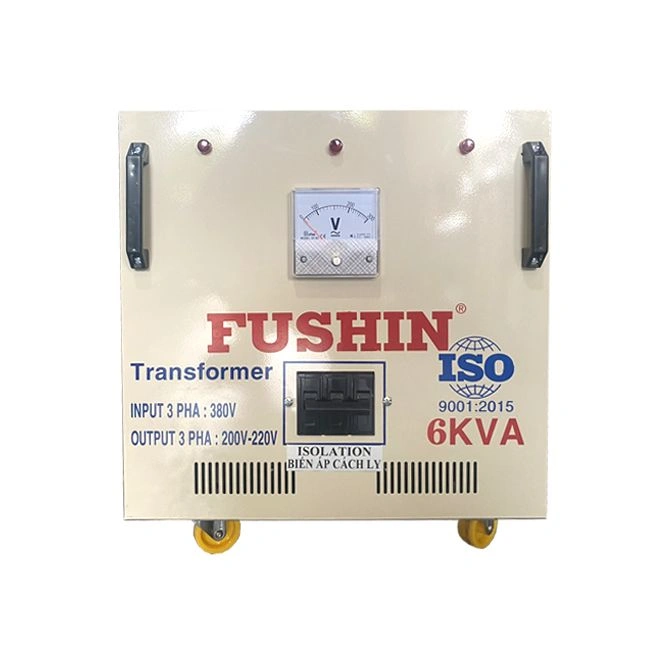 Biến áp Fushin Chứng từ: Hóa đơn VAT Dịch vụ kèm theo: S.IICC3P-6K