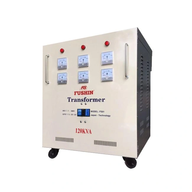 Biến áp Fushin Chứng từ: Hóa đơn VAT Dịch vụ kèm theo: S.IIAL3P-120K