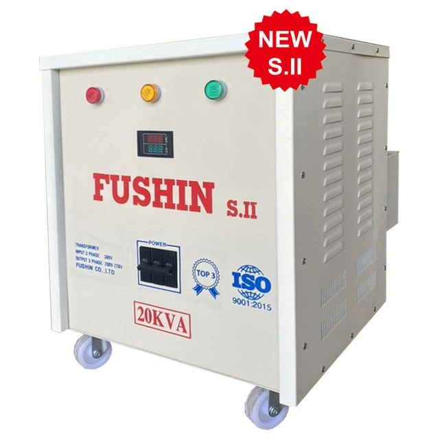 Biến áp Fushin Chứng từ: Hóa đơn VAT Dịch vụ kèm theo: S.IICU3P-20K