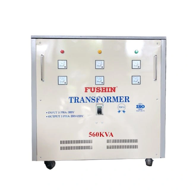 Biến áp Fushin Chứng từ: Hóa đơn VAT Dịch vụ kèm theo: S.IICU3P-560K