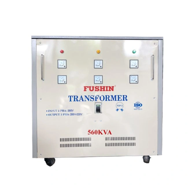 Biến áp Fushin Chứng từ: Hóa đơn VAT Dịch vụ kèm theo: S.IIAL3P-560K