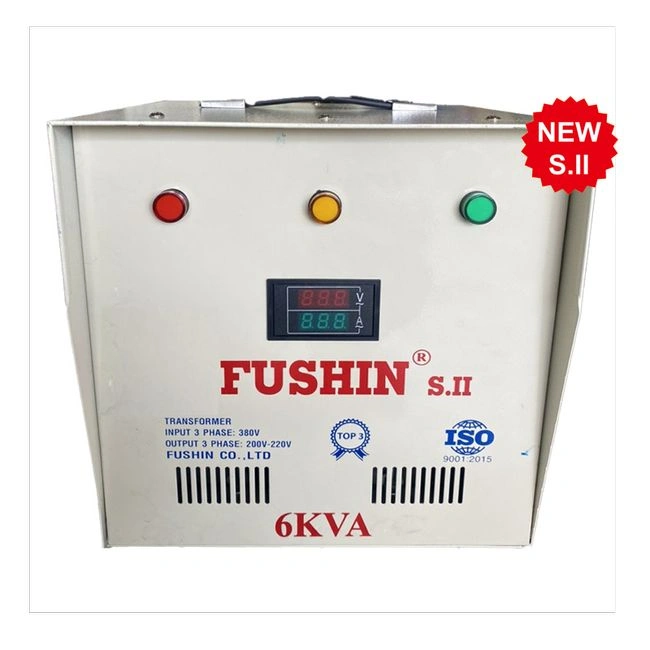 Biến áp Fushin Chứng từ: Hóa đơn VAT Dịch vụ kèm theo: S.IIAL3P-6K