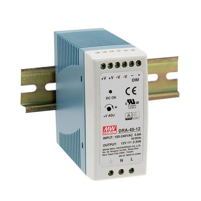 Bộ nguồn Meanwell DRA-40-12 (40W 12V 3.34A)