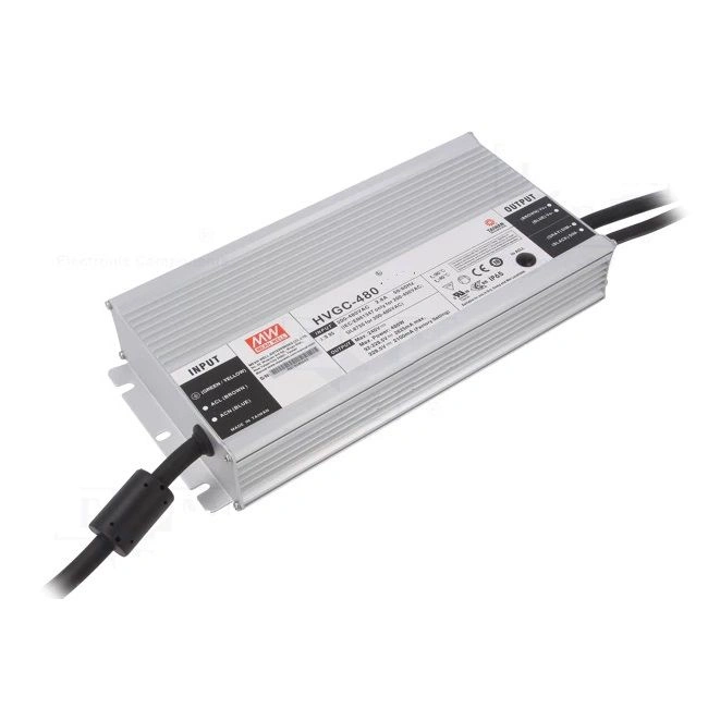 Bộ nguồn LED Meanwell HVGC-480-M-AB (480W 92-228.5V 2100-2625mA)