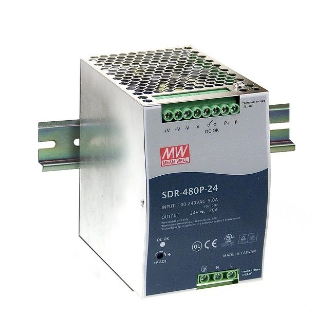 Bộ nguồn Meanwell SDR-480P-24 (480W 24V 20A)
