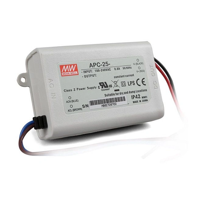 Bộ nguồn LED Meanwell APC-25-1050 (25W 24V 1050mA)