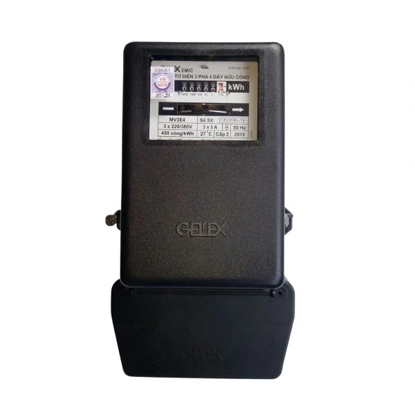 Công tơ điện 3 Pha Vô Công MV3E4R 3/5A