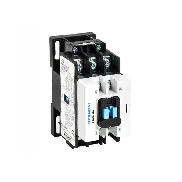 Contactor Hyundai HGC32 22NS D24 24VDC 32A 15KW 2NC+2NO