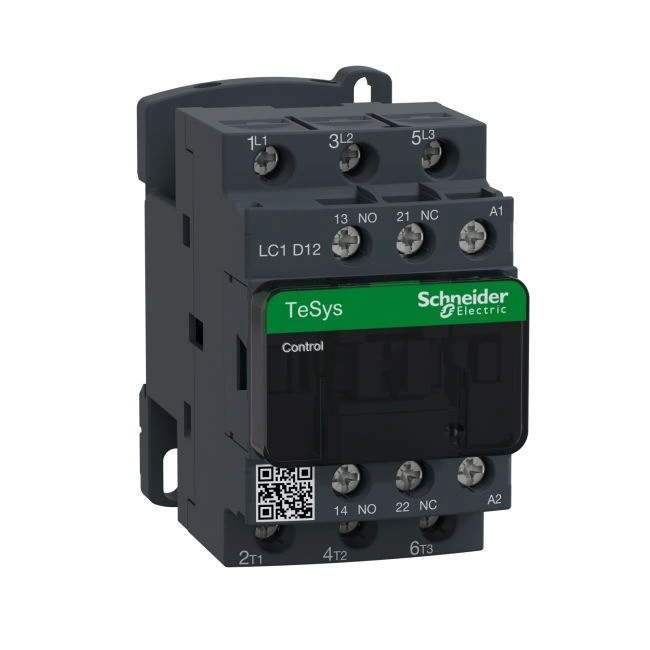 Contactor Schneider LC1D12B7 12A 1NO+1NC 5.5kW 24VAC