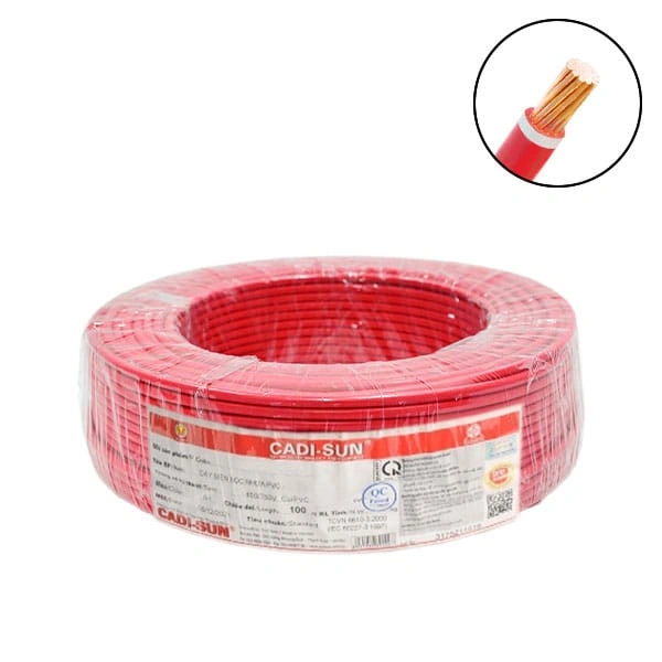 Dây cáp điện Cadisun CV 1x120 (V-75)-R