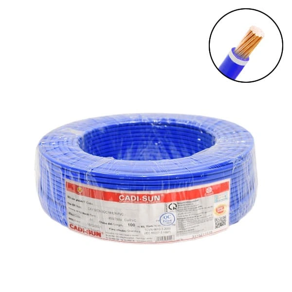 Dây cáp điện Cadisun CV 1x120 (V-75)-BL