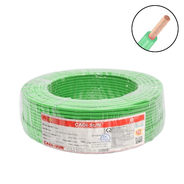 Dây cáp điện Cadisun VCSF 1x0.75-G