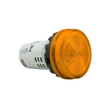 Đèn báo IDEC YW1P-1UQ4A 24V 22mm (hổ phách)