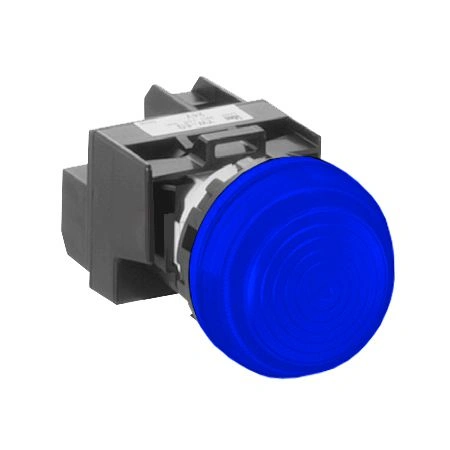 Đèn báo IDEC YW1P-2EQ4S 24V 22mm (xanh da trời)
