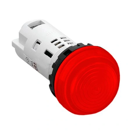 Đèn báo IDEC YW1P-2UQ4R 24V 22mm (đỏ)