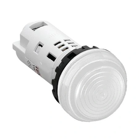 Đèn báo IDEC YW1P-2UQ4PW 24V 22mm (trắng)