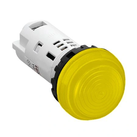 Đèn báo IDEC YW1P-2UQ4Y 24V 22mm (vàng)