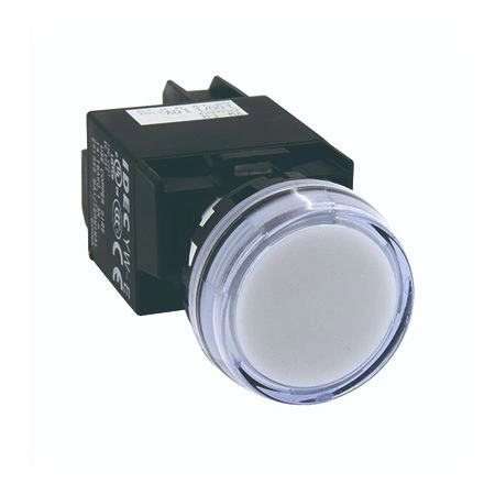 Đèn báo IDEC YW1P-1EH2PW 110V 22mm (trắng)