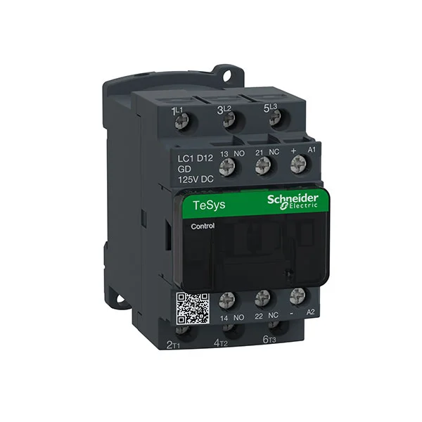 Contactor Schneider LC1D12GD 12A 125 VDC