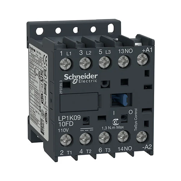 Contactor Schneider LP1K0910MD 9A 220 VDC