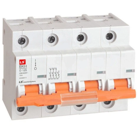MCB LS BKH 4P 100A