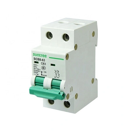 MCB Suntree SCB8-63H 16A 2P