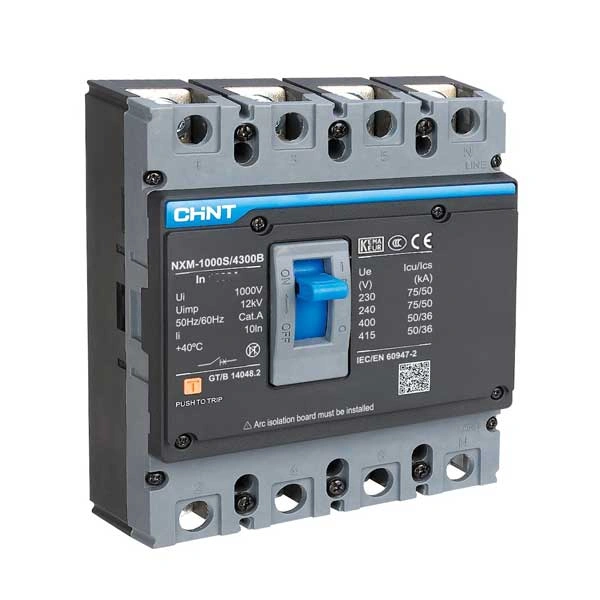 MCCB Chint NXM-1000S/4300 1000A 50kA 4P