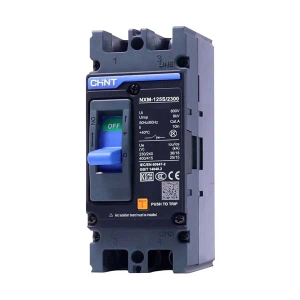 MCCB Chint NXM-125S/2300 100A 25kA 2P