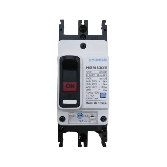MCCB Hyundai HGM100S-F 2P 63A