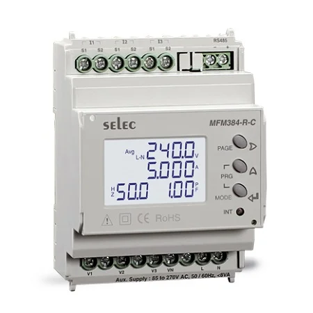Đồng hồ đo Selec MFM384-R-C