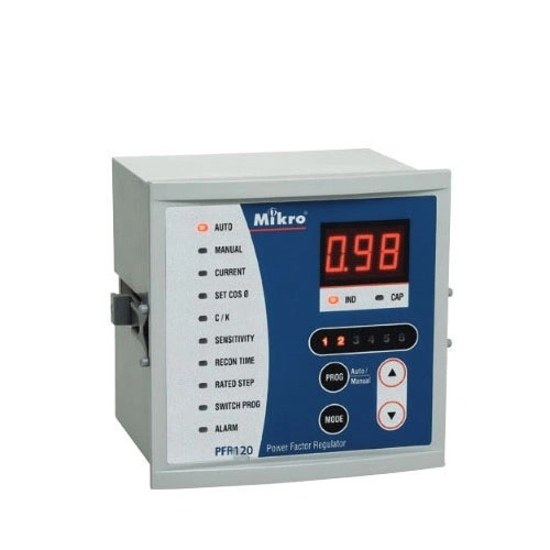 Bộ điều khiển tụ bù Mikro 12 cấp PFR120-220-50 144x144mm