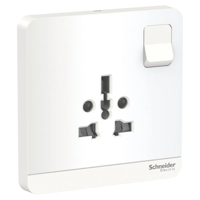 Công tắc và ổ cắm Schneider E8315TS_WE_G19